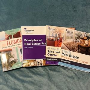 Real Estate Express Course set- plus Real Estate Exam Manual